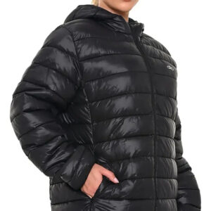Campera Puffer Olympikus - Mujer Negro M Lisa