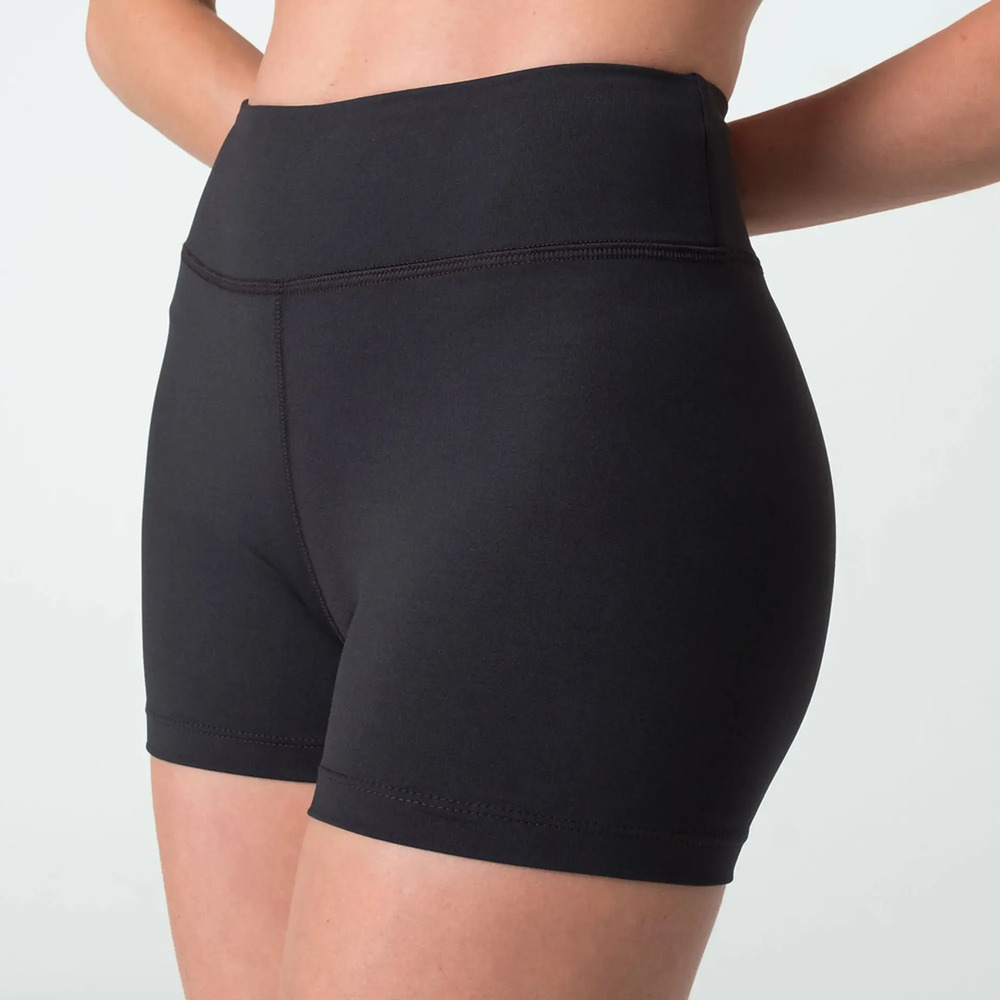Short Fila Flat Life - Mujer Negro Lisa Xl