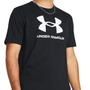 Remera Under Armour Sportstyle Logo - Hombre Negro Lisa 2xl