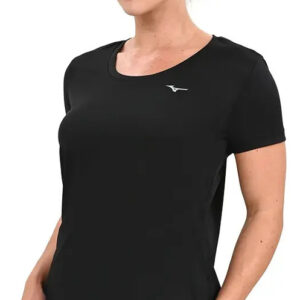 Remera Mizuno Nirvana Running - Mujer Negro Lisa Xl