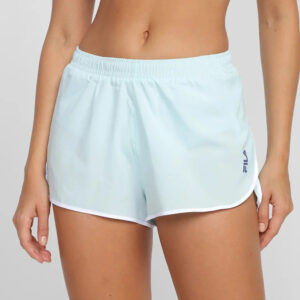 Short Fila Double Running - Mujer Celeste Lisa M