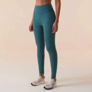 Calza Fila Future Sports - Mujer Verde Rayas M