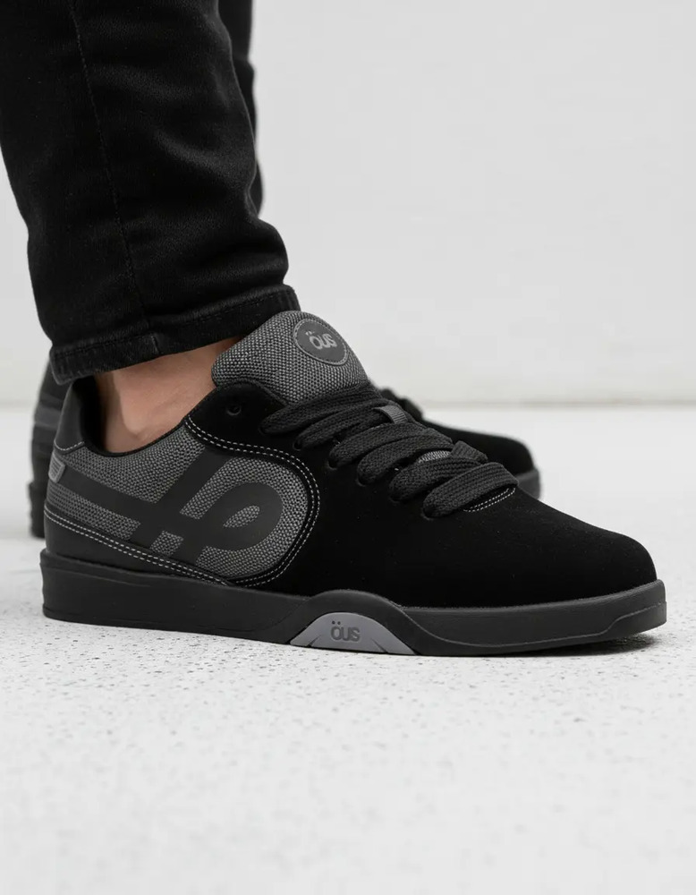 Calzado Ous Imigrante Serie X - Unisex Negro Lisa 44 - Imagen 11
