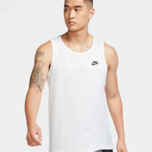 Musculosa Nike Sportswear Club - Hombre Blanco Lisa S