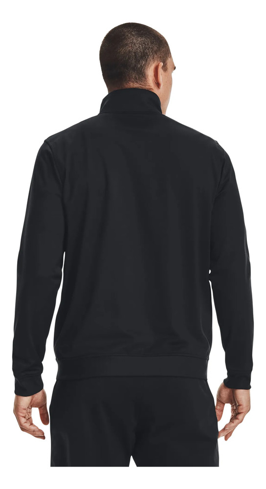 Campera Under Armour Sportstyle Tricot - Hombre Negro S Lisa - Imagen 3