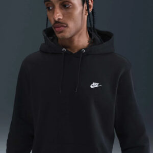 Canguro Nike Club Fleece - Hombre S Negro Lisa