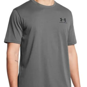 Remera Under Armour Sportstyle Left Chest - Hombre Grey Lisa M