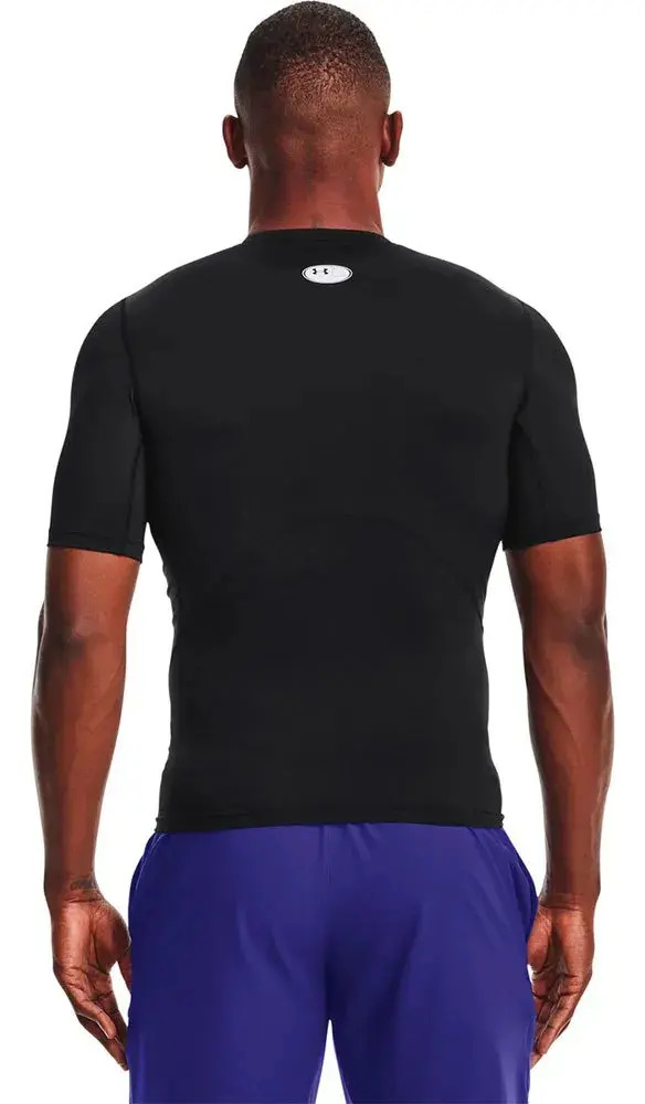 Remera Térmica Under Armour Heatgear - Hombre Negro Lisa M - Imagen 3