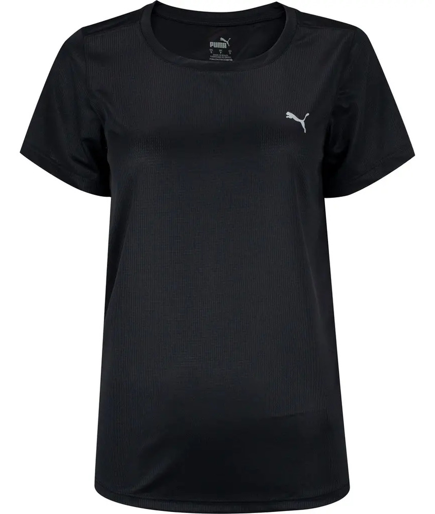 Remera Puma Performance Tee Run - Mujer Negro Lisa M - Imagen 6