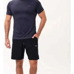 Short Sol Sports Destino Protección Uv - Hombre Negro Lisa Xl