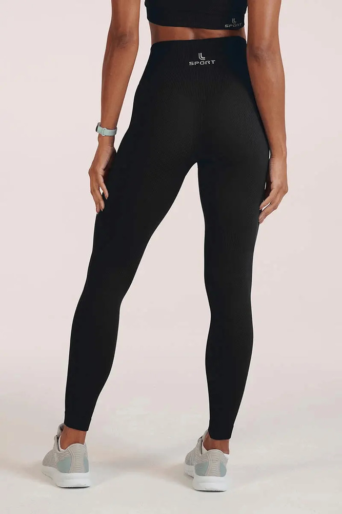 Calza Lupo Basic Sin Costuras Fitness Gym Crossfit Yoga - Imagen 3