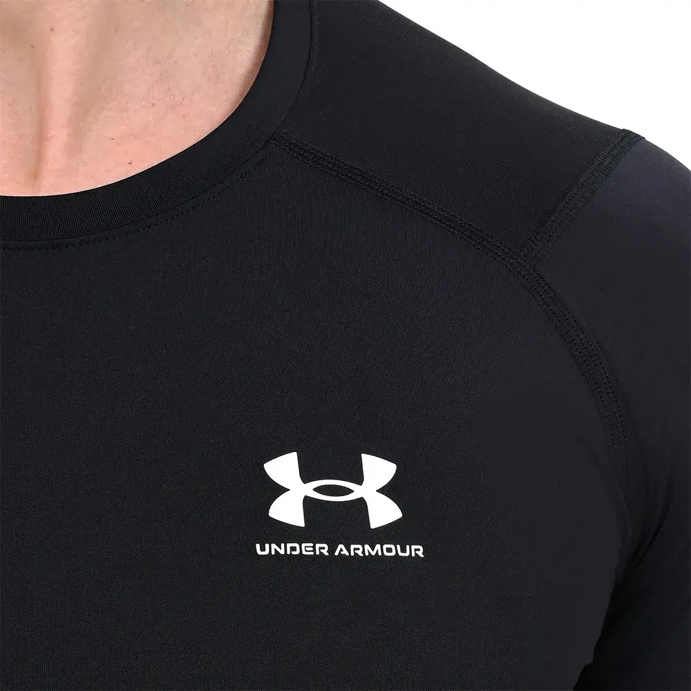 Remera Térmica Under Armour Heatgear - Hombre Negro Lisa M - Imagen 7