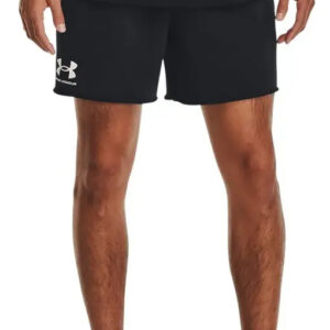 Short Under Armour Rival Terry Cotton 6in - Hombre Negro Lisa M