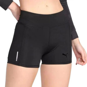 Short Calza Puma Train Favorite 3 - Mujer Negro Lisa L
