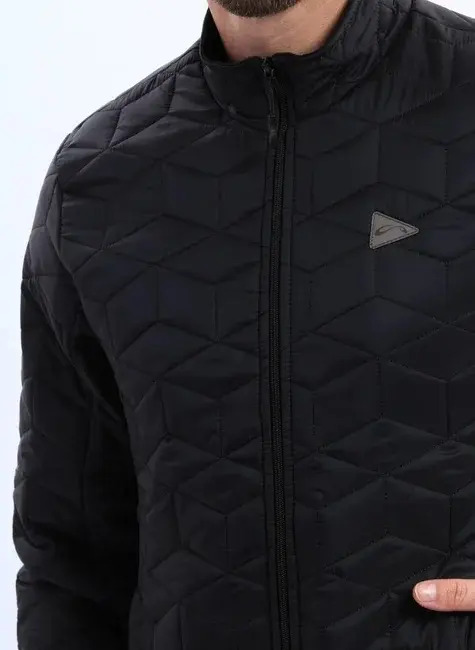 Campera Sol Sports Puffer - Hombre Negro L Lisa - Imagen 5