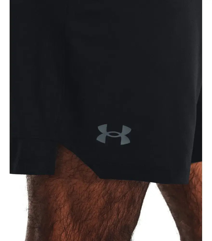 Short Under Armour Vanish Woven 6 - Hombre Negro Lisa M - Imagen 3