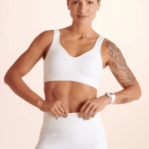 Top Deportivo Lupo Sin Costuras Basic Blanco Lisa S
