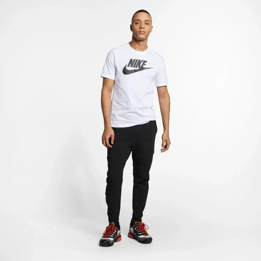 Remera Nike Sportswear Icon Futura - Hombre Blanco Logo L - Imagen 4