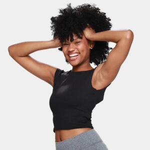 Musculosa Fila Classic Sports - Mujer Negro Lisa L
