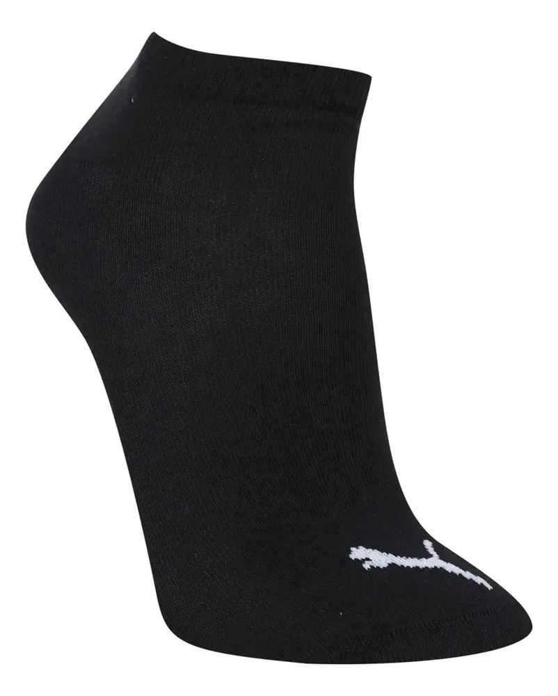 Medias Puma Quarter X6 - Unisex Negro Lisa L - Imagen 2