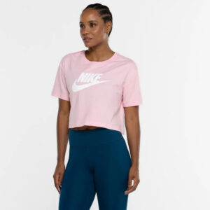 Remera Nike Sportswear Essential - Mujer Rosa Logo L