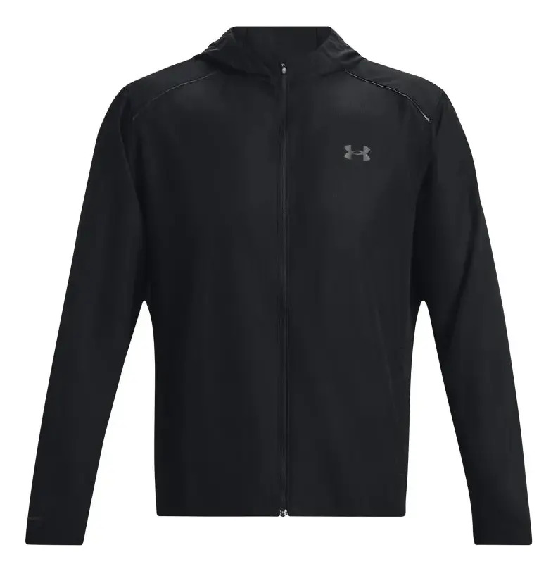 Campera Under Armour Storm Run Hooded Hombre Run Negro Xl Lisa - Imagen 3