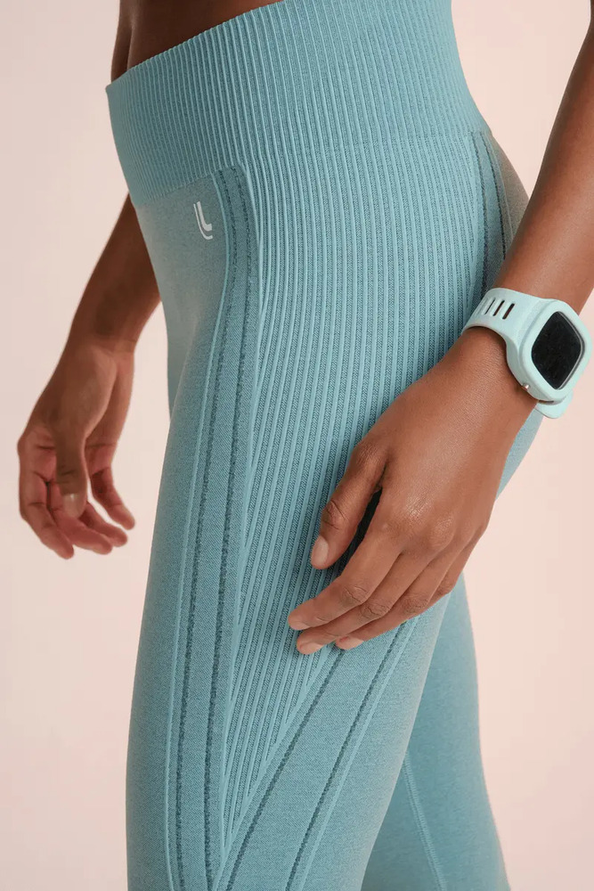 Calza Lupo Max Sin Costuras Fitness Gym Crossfit Running Verde Fresh Lisa S - Imagen 5