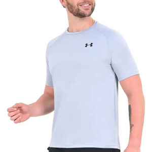 Remera Under Armour Tech 2.0 - Hombre Gris Lisa S