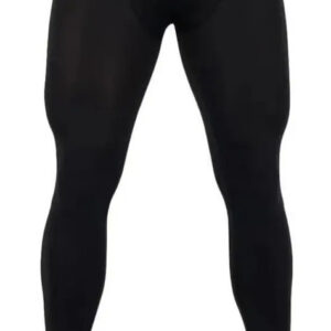 Calza Térmica Larga Penalty Fútbol Basket Volley Run Negro Lisa 2xl