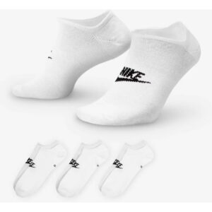 Medias Nike Sportswear Everyday Pack 3 - Unisex Blanco Logo L