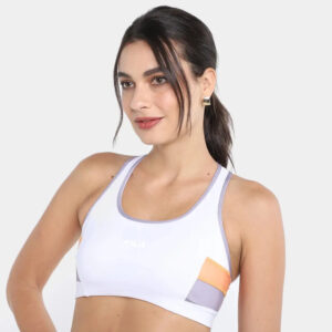 Top Deportivo Fila Block - Mujer Blanco Lisa L