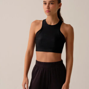 Top Deportivo Fila Future Sports Flow - Mujer Negro Lisa M