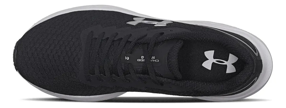 Championes Under Armour Charged Wing 2 Run Mujer Black/white Lisa 6 Us - Imagen 2