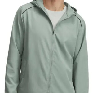 Campera Under Armour Storm Run Hooded Hombre Run Verde Claro Xl Lisa