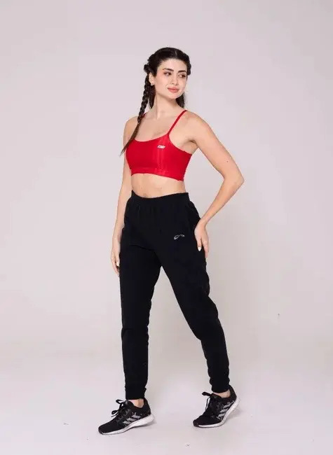 Pantalón Polar Sol Sports Antipeeling Negro Liso Xl - Imagen 2