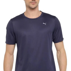Remera Puma Performance Ss Training - Hombre Azul Marino Lisa L
