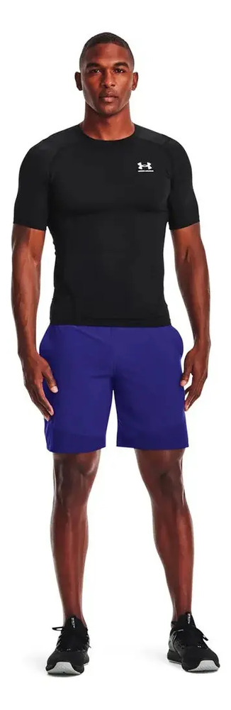 Remera Térmica Under Armour Heatgear - Hombre Negro Lisa M - Imagen 2