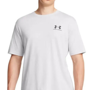 Remera Under Armour Sportstyle Left Chest - Hombre Gris Claro Lisa L