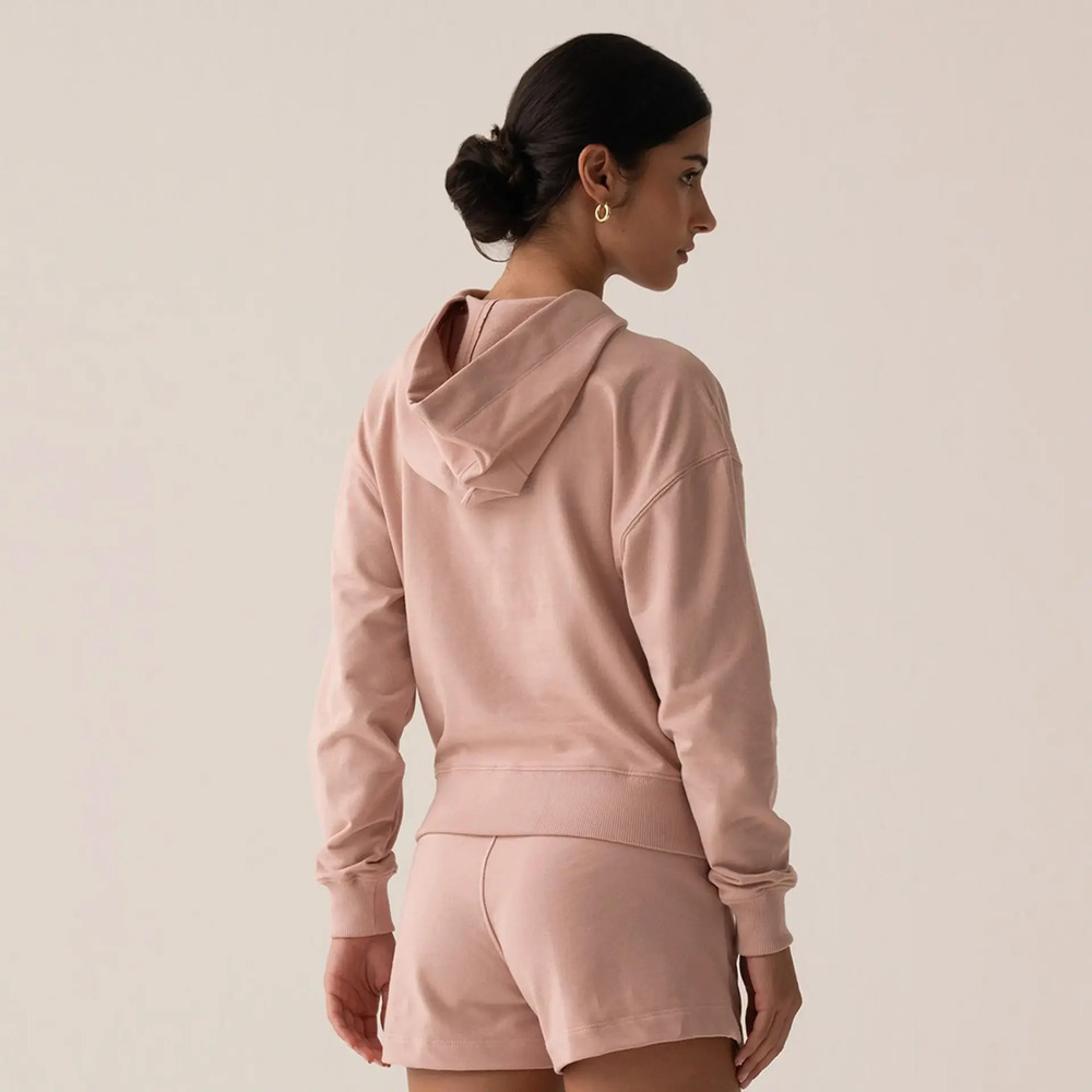 Buzo Fila Classic Light - Mujer M Rosa Claro Lisa - Imagen 2