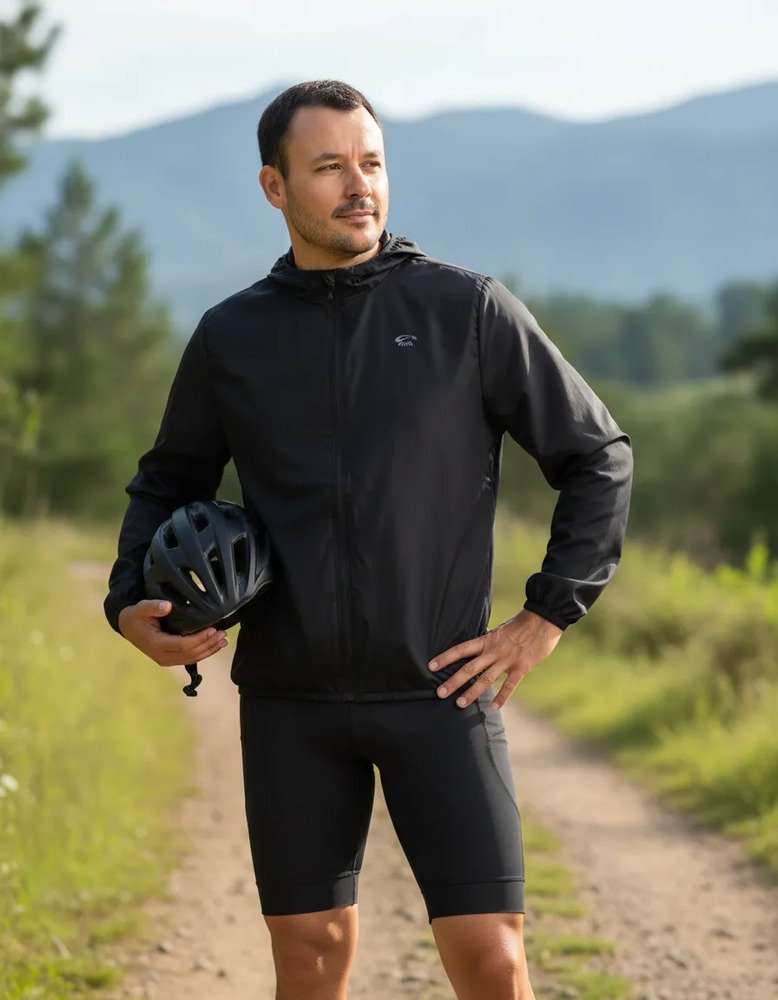 Campera Sol Sports Cortaviento Mood Runn Ciclismo - Hombre - Imagen 2