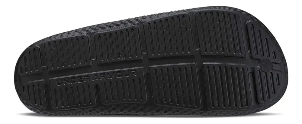 Chinelas Ojotas Under Armour Core 2 - Unisex Negro Lisa 10 Us - Imagen 6