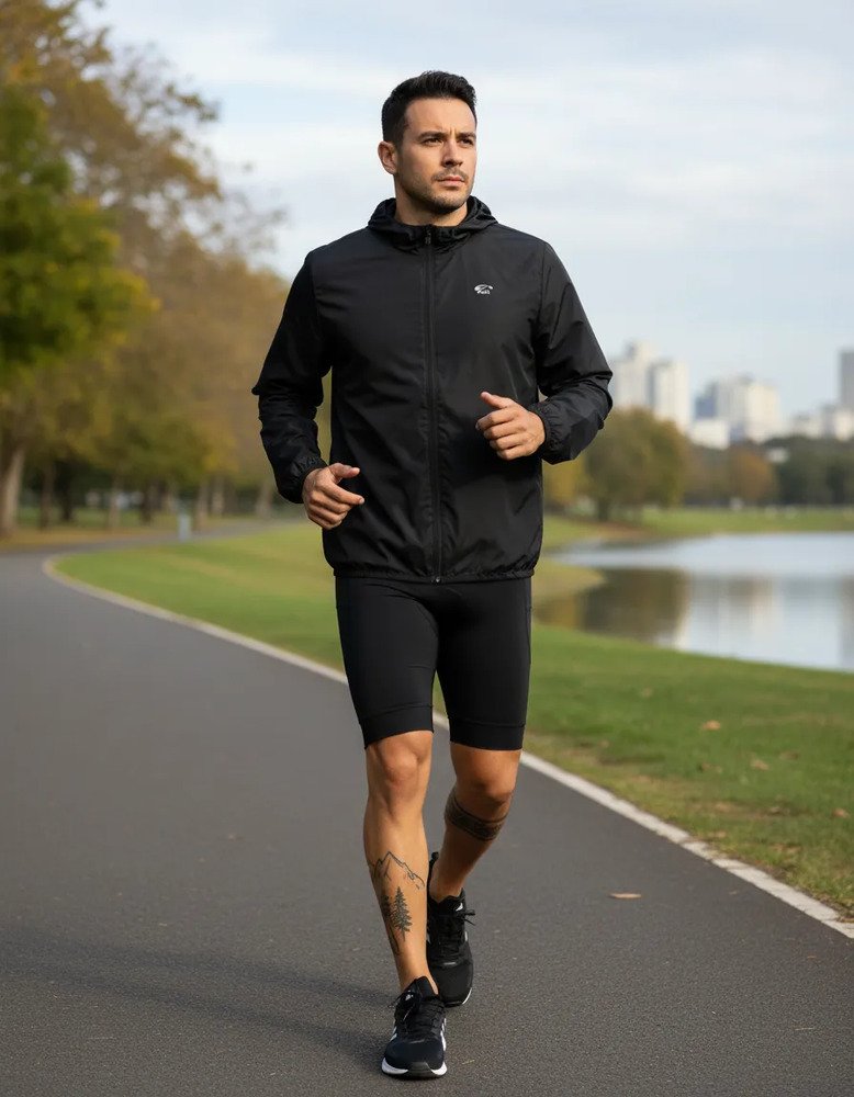 Campera Sol Sports Cortaviento Mood Runn Ciclismo - Hombre - Imagen 3