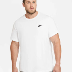 Remera Nike Sportswear Club - Hombre Blanco Lisa L