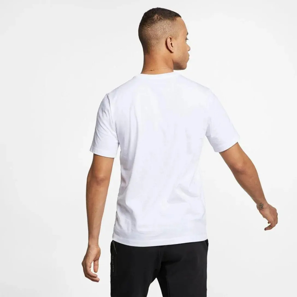 Remera Nike Sportswear Icon Futura - Hombre Blanco Logo L - Imagen 3