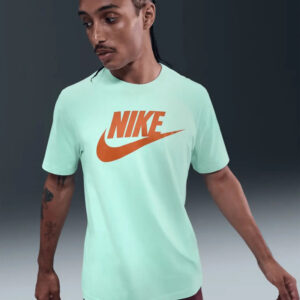 Remera Nike Sportswear Icon Futura - Hombre Verde Agua Logo S
