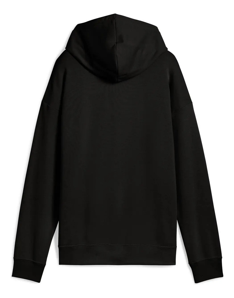 Canguro Puma Relaxed Hoodie - Mujer M Negro Lisa - Imagen 5