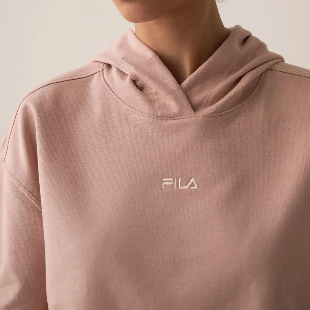 Buzo Fila Classic Light - Mujer M Rosa Claro Lisa - Imagen 4