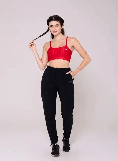 Pantalón Polar Sol Sports Antipeeling Negro Liso Xl