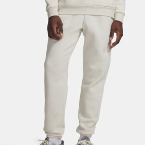 Pantalón Under Armour Icon Fleece - Hombre Off White Liso L