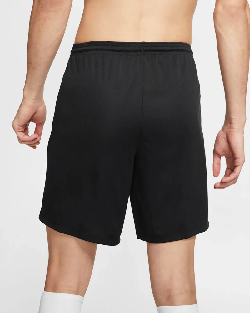 Short Nike Dri-fit Park 3 - Hombre Negro Lisa Xl - Imagen 3